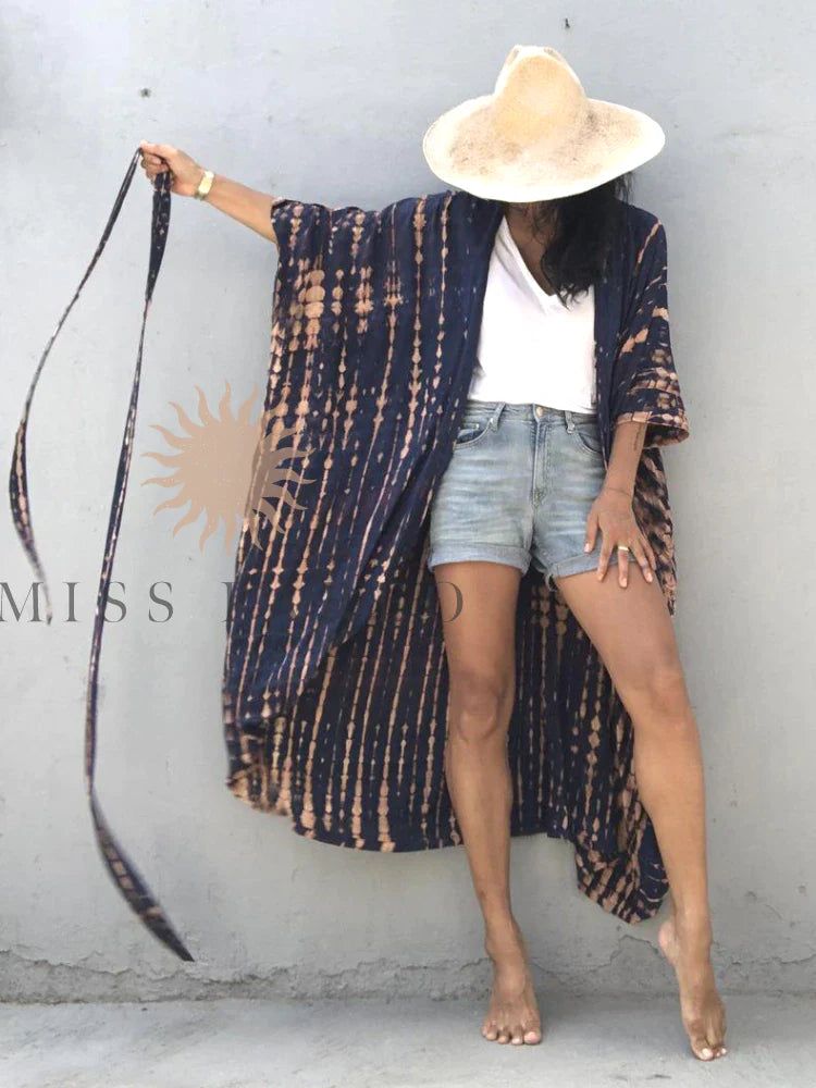 Tie Dye Beach Kimono