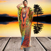 African Maxi Beach Dress