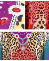 Leopard Print Boho Dress