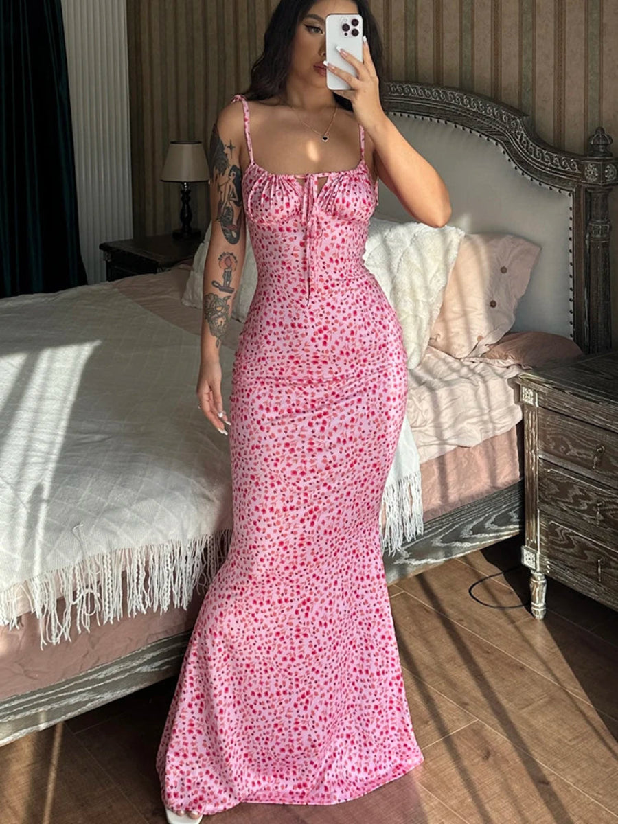 Mermaid Maxi Boho Dress