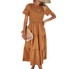 Maxi Boho Dress with Sleeves