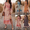 Long Sleeve Boho Maxi Dress