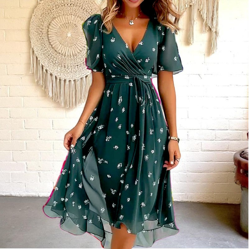 Boho Flowing Summer Dress