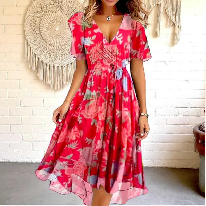 Boho Flowing Summer Dress