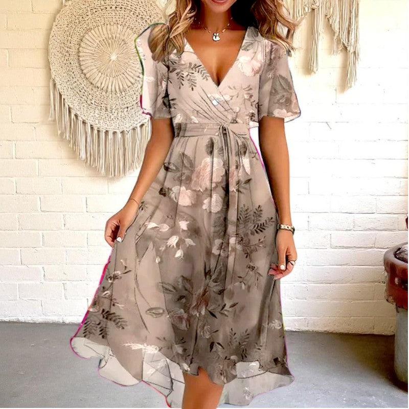 Boho Flowing Summer Dress