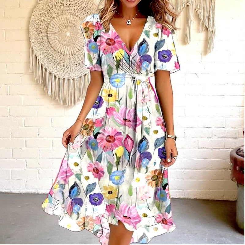 Boho Flowing Summer Dress
