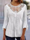 Boho Flouncy Top Lace