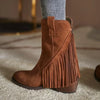 Boho Fringes High Boots