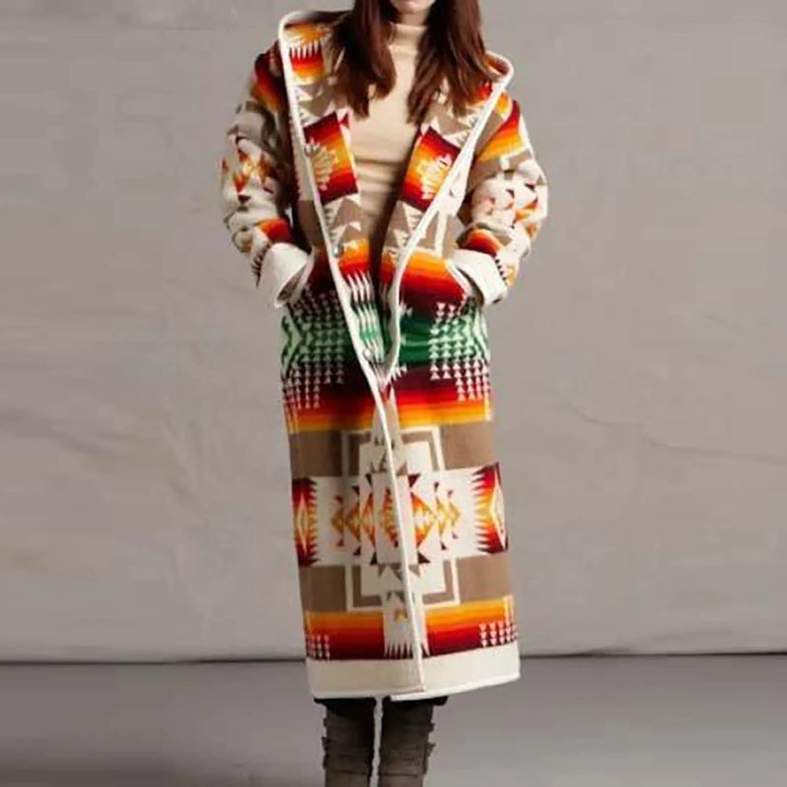 Autumn Boho Jackets Aztec