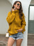 Boho Chic Yellow Knit Pullover