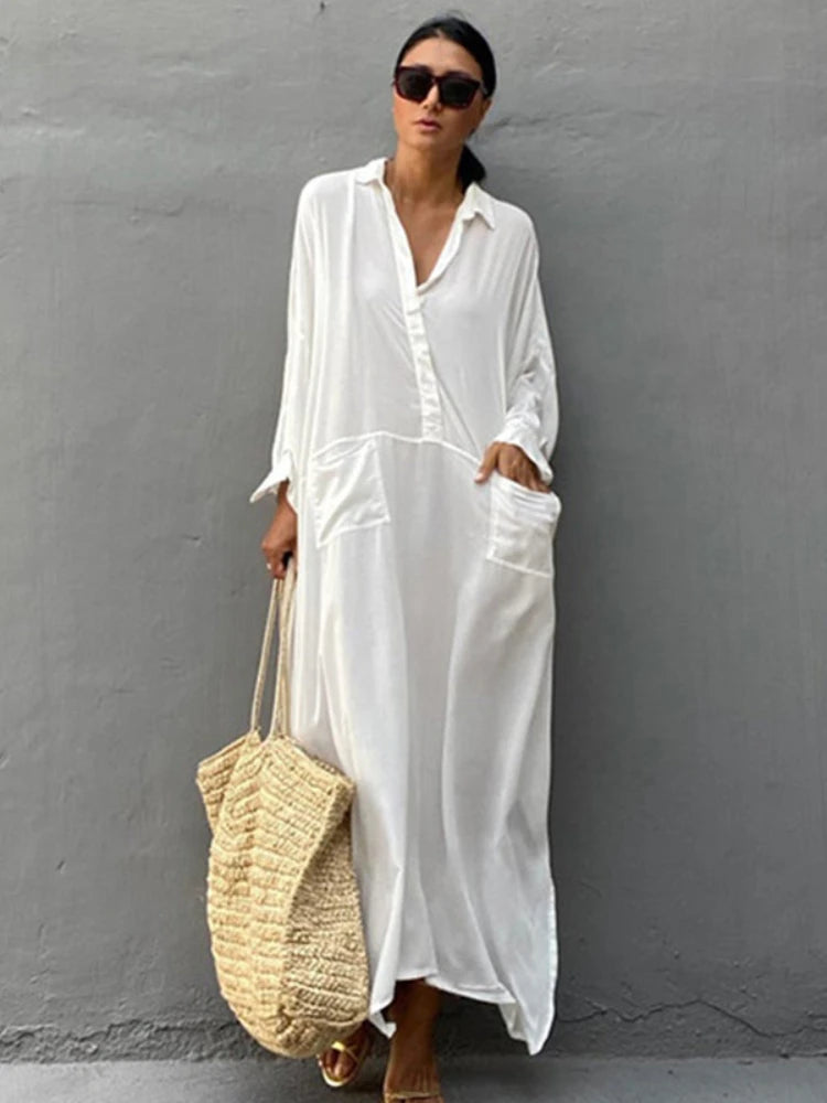 White Summer Maxi Dress