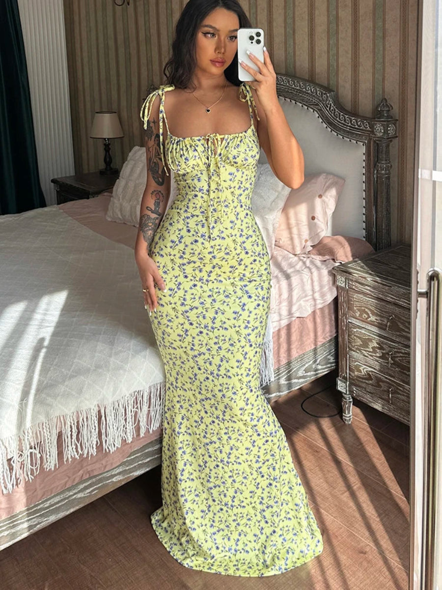 Mermaid Maxi Boho Dress