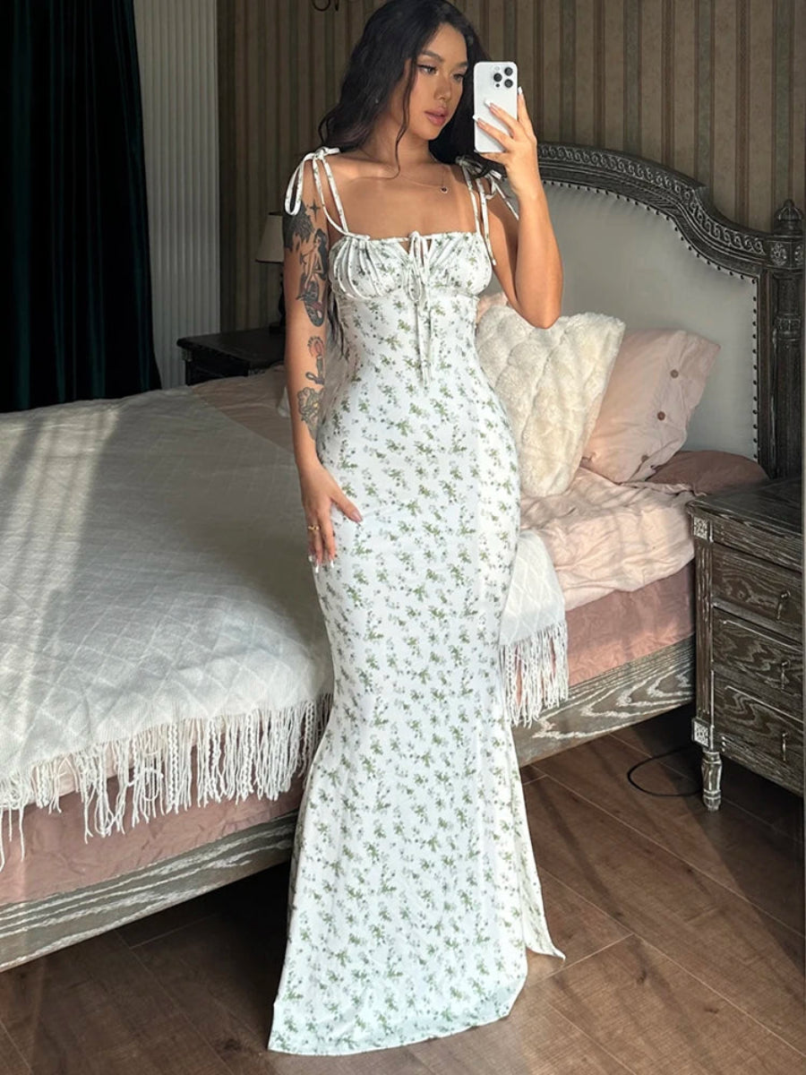 Mermaid Maxi Boho Dress