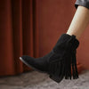 Boho Fringes High Boots