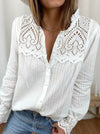 White Boho Blouse For Women