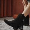 Boho Fringes High Boots