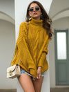 Boho Chic Yellow Knit Pullover