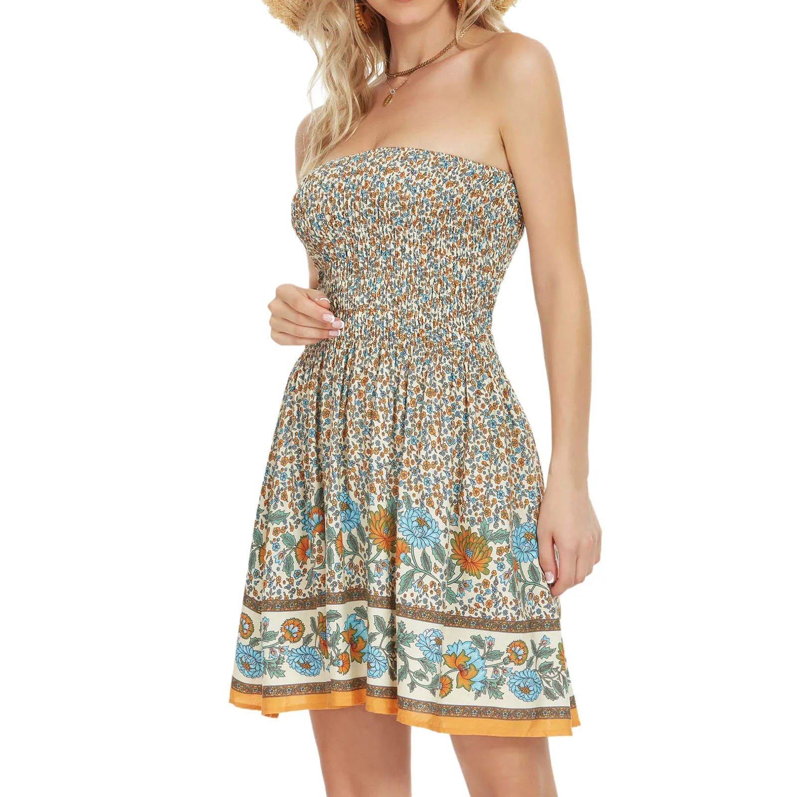 Hippie Print Dress