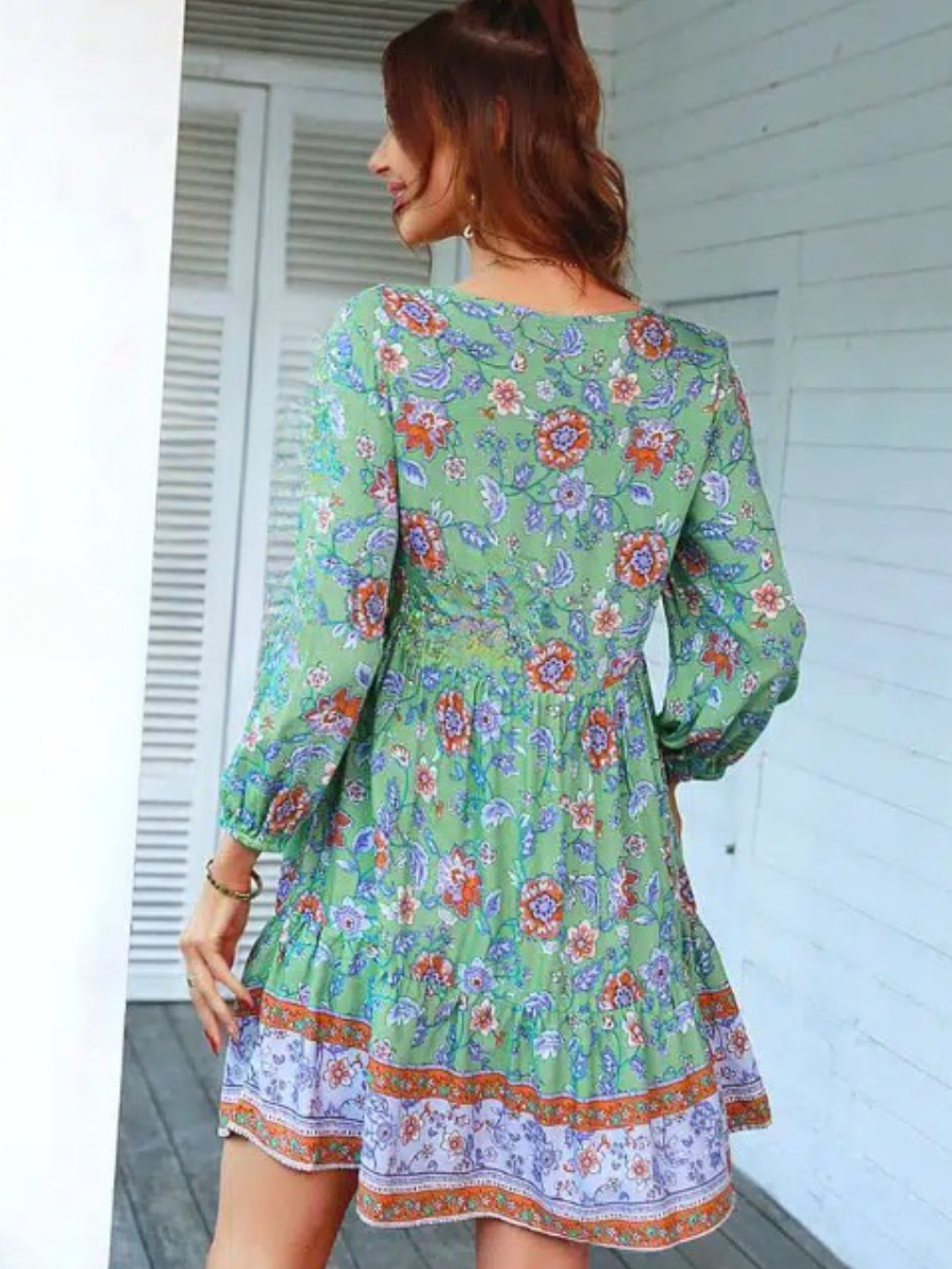Short Flowy Beach Dress