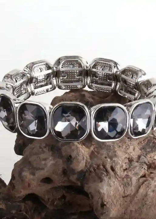 Silver Crystal Bracelet