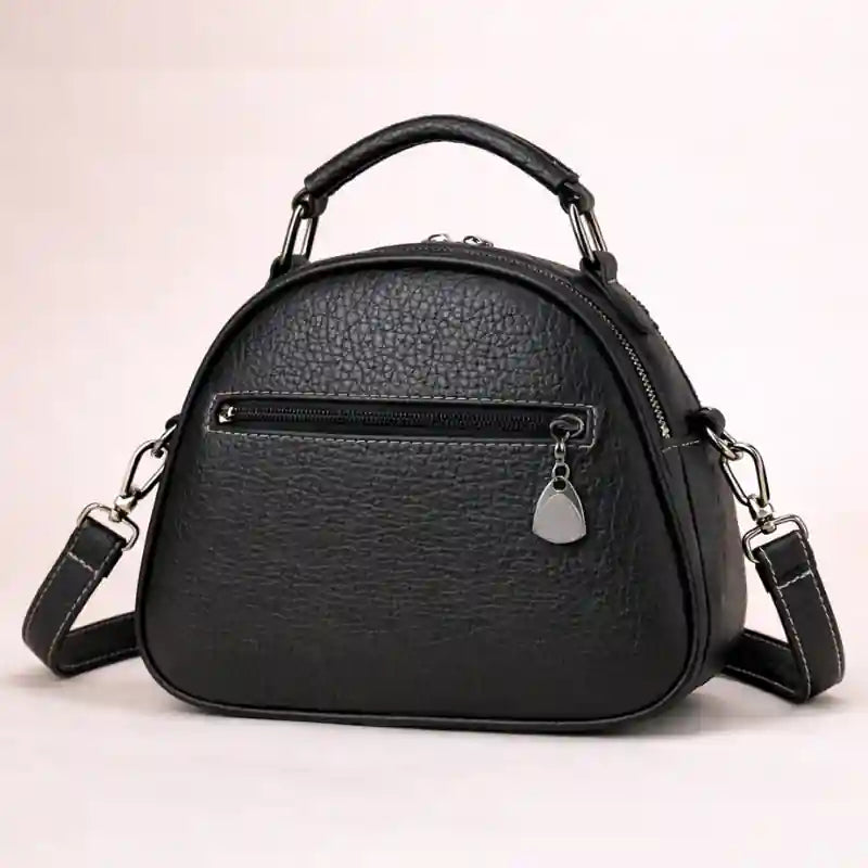 Small Boho Leather Crossbody Bag