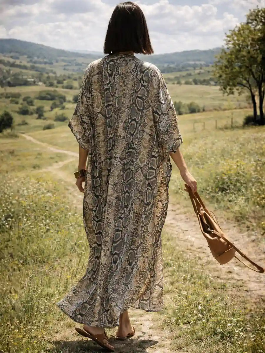 Snake Kimono Cardigan