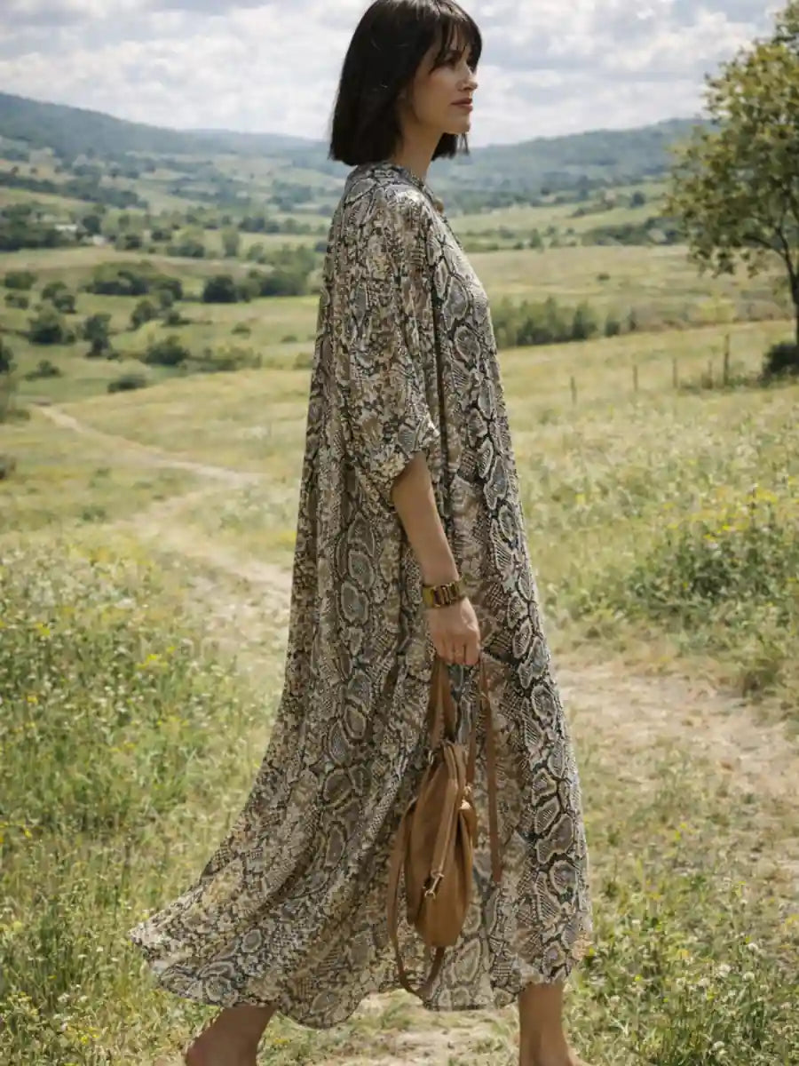 Snake Kimono Cardigan