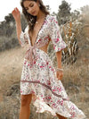 Split Boho Chic Dress