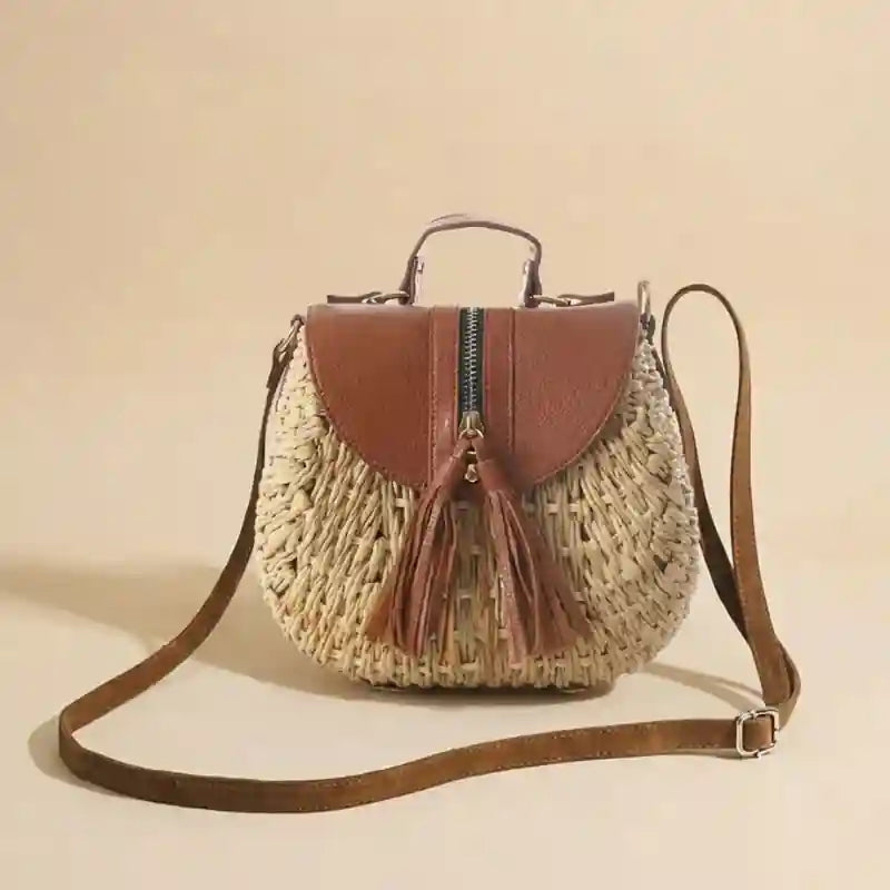 Straw Boho Handbag
