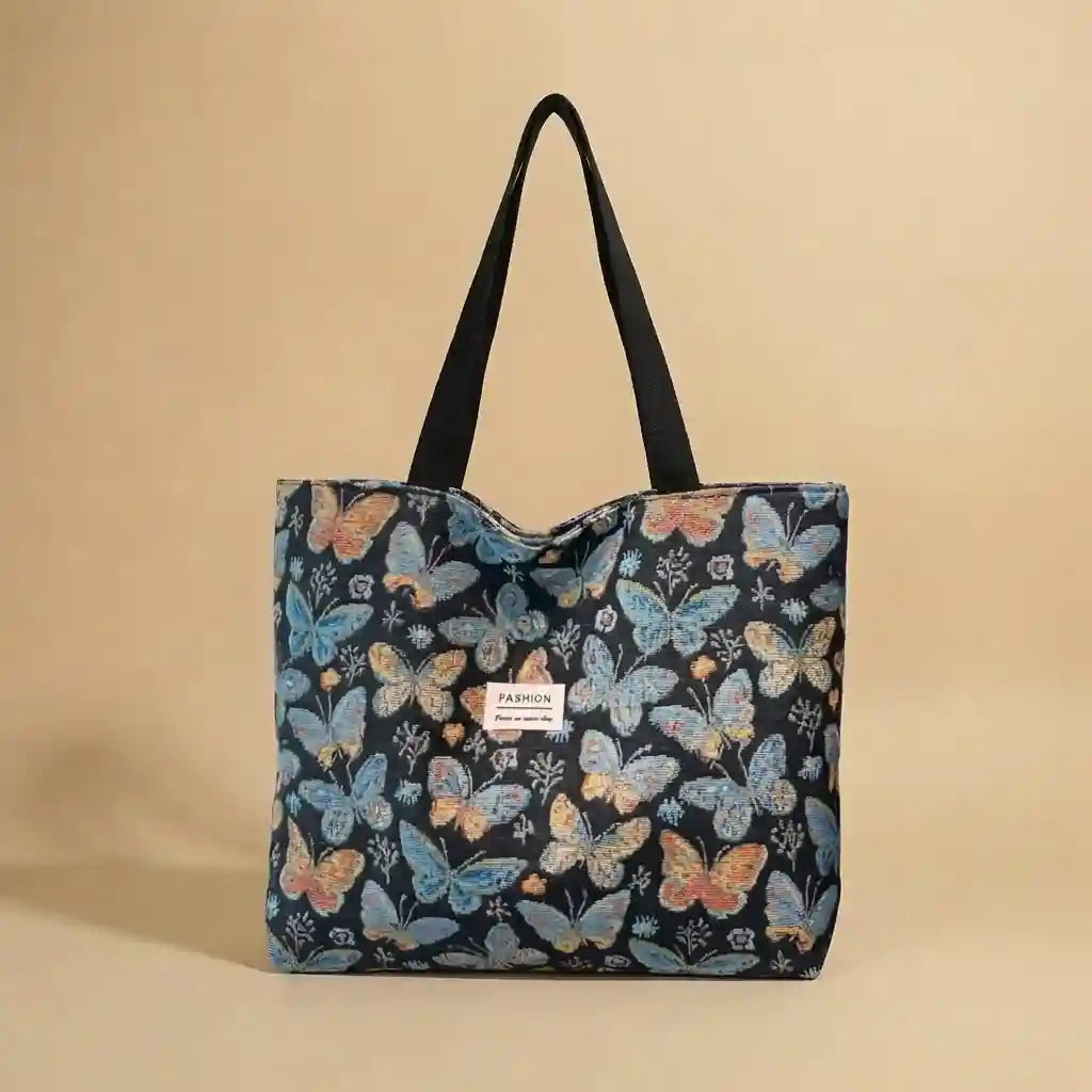 Stylish Bohemian Butterfly Tote Bag