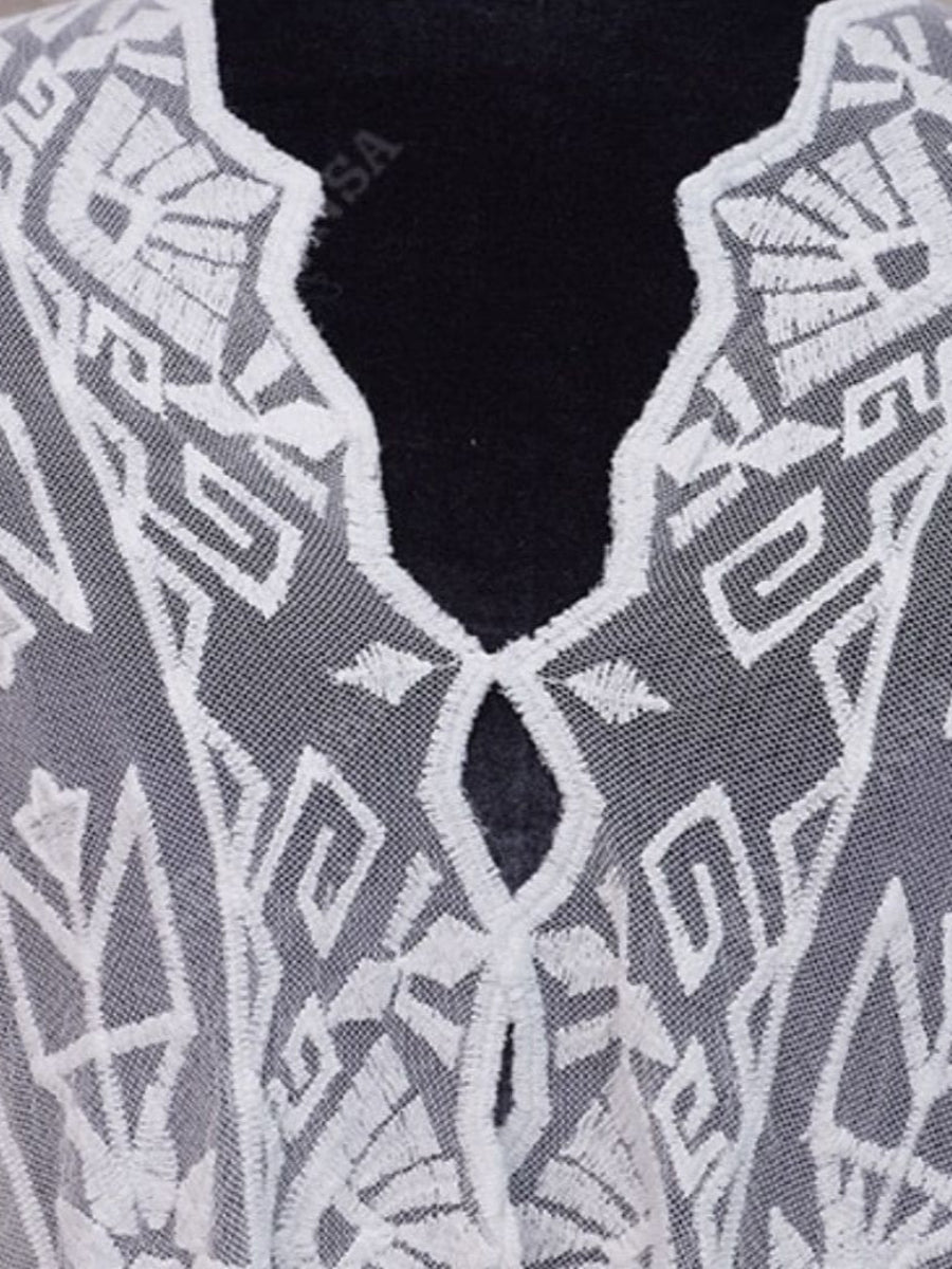 White Summer Beach Dress