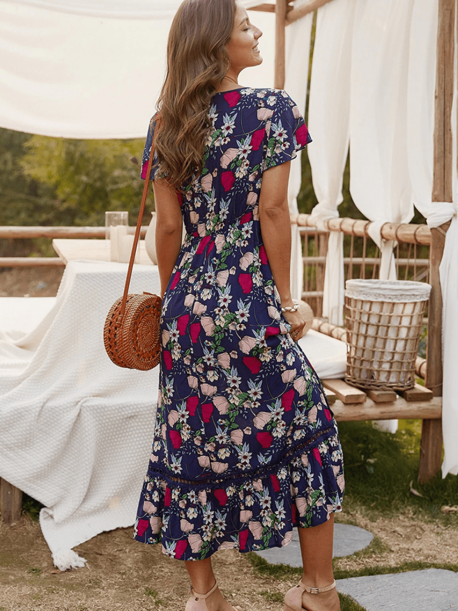 Summer Boho Maxi Dress