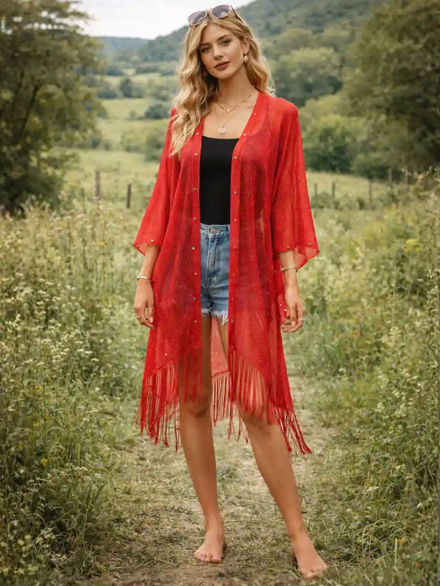 Summer Kimono Cover Up