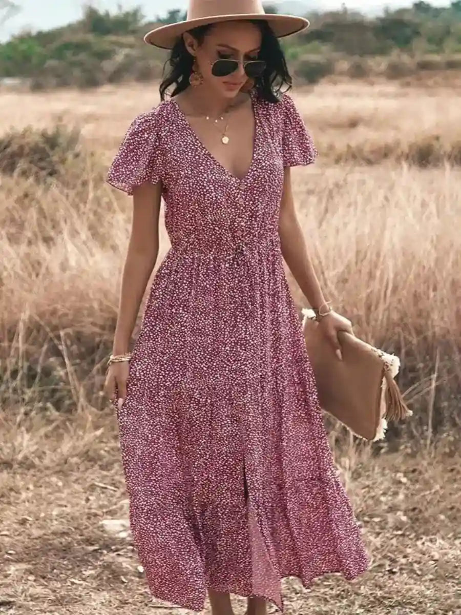 Summer Maxi Beach Dress