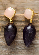 Teardrop Dangle Boho Earrings