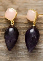 Teardrop Dangle Boho Earrings