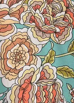 Trendy Boho Kimono Flower Pattern