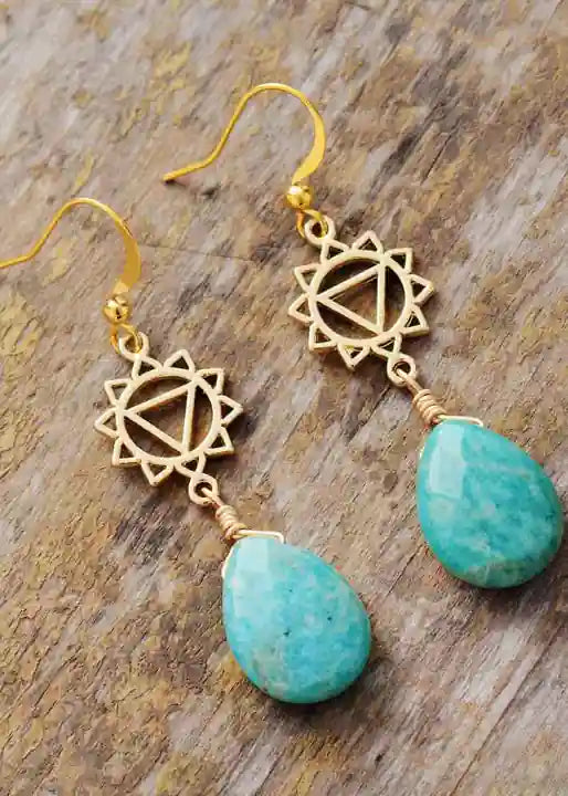 Turquoise Boho Earrings