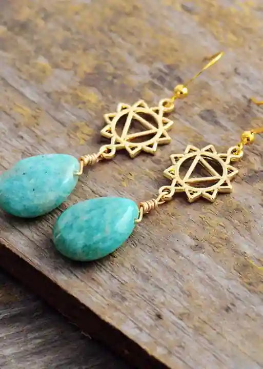 Turquoise Boho Earrings