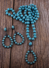 Unicolor Long Boho Pearls Necklace