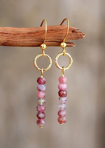 Vintage Boho Dangle Gold Earrings