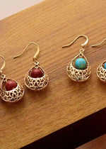 Vintage Boho Gold Earrings