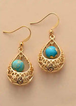 Vintage Boho Gold Earrings