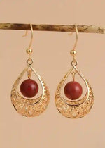 Vintage Boho Gold Earrings