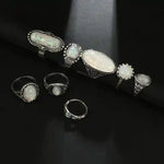 Vintage Boho Ring Set