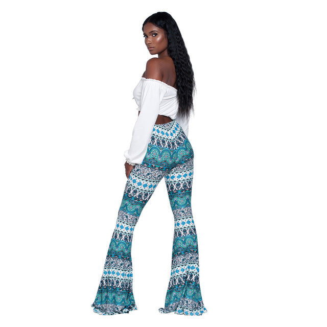 Wide Leg Boho Pants