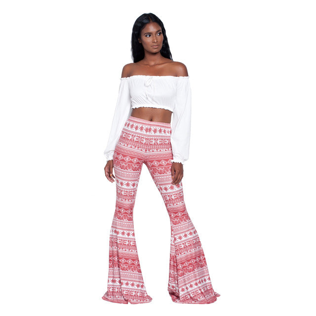 Wide Leg Boho Pants