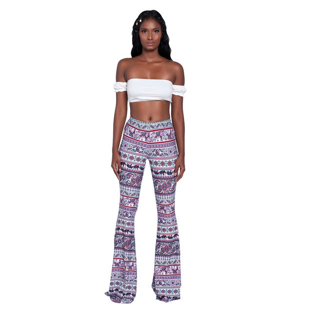 Wide Leg Boho Pants