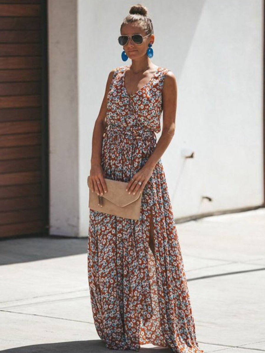 Maxi Length Boho Chic Dress