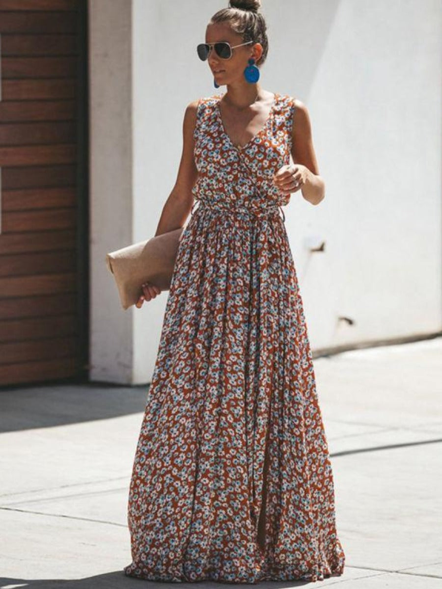 Maxi Length Boho Chic Dress